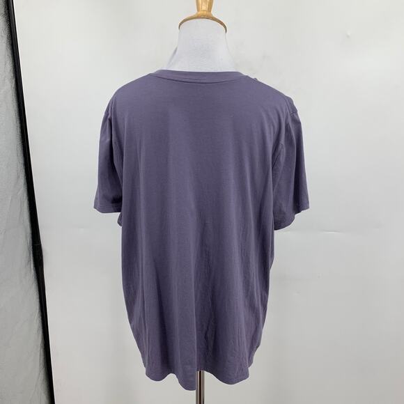 Vince T Shirt Womens 2XL XXL Amethyst Pima Cotton Crew Neck Lightweight Tee - Picture 5 of 11